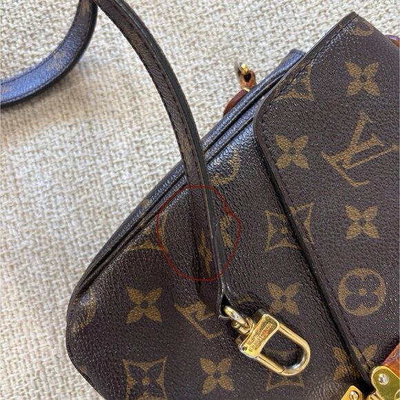 Louis Vuitton Pochette Metis Mm Monogram Handbag Women Brown crossbody - Picture 3 of 13
